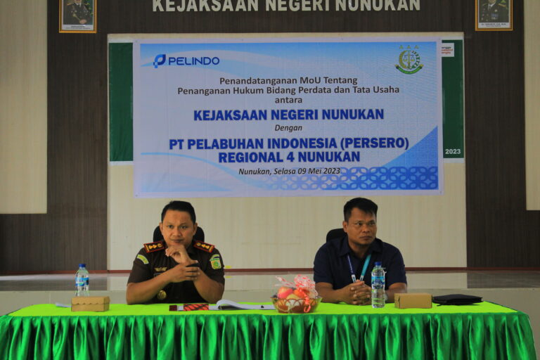 Penandatanganan Nota Kesepahaman Bersama